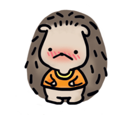 Chubby the hedgehog sticker #526343