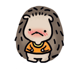 Chubby the hedgehog sticker #526343