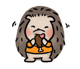 Chubby the hedgehog sticker #526346