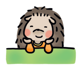 Chubby the hedgehog sticker #526347