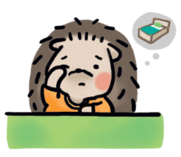 Chubby the hedgehog sticker #526350