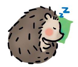 Chubby the hedgehog sticker #526352