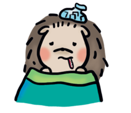 Chubby the hedgehog sticker #526353