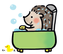 Chubby the hedgehog sticker #526355