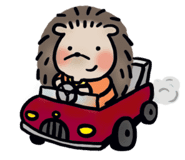 Chubby the hedgehog sticker #526356