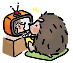 Chubby the hedgehog sticker #526359