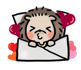 Chubby the hedgehog sticker #526360