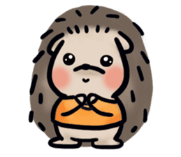 Chubby the hedgehog sticker #526361