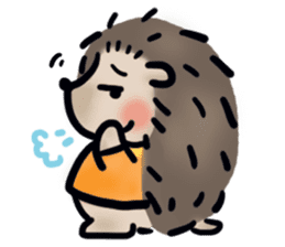 Chubby the hedgehog sticker #526364