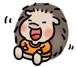 Chubby the hedgehog sticker #526365