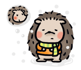 Chubby the hedgehog sticker #526367
