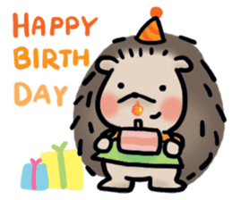 Chubby the hedgehog sticker #526369