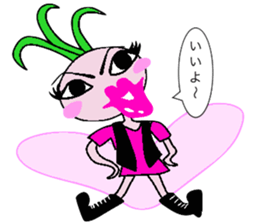 Jin and Kabura sticker #526575