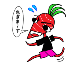 Jin and Kabura sticker #526580