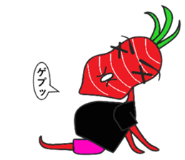 Jin and Kabura sticker #526583