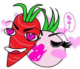 Jin and Kabura sticker #526589