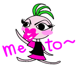 Jin and Kabura sticker #526594