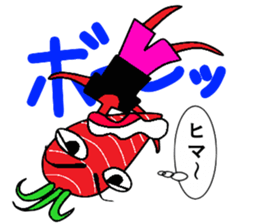 Jin and Kabura sticker #526599