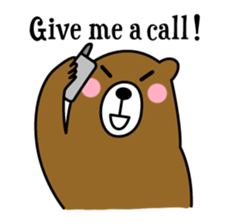 TOFU -White Cat- in English sticker #526701