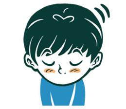 "Normal Boy's Life" sticker #526777