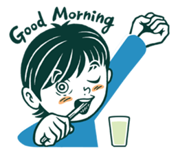 "Normal Boy's Life" sticker #526787