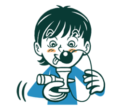 "Normal Boy's Life" sticker #526802