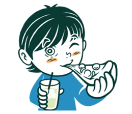 "Normal Boy's Life" sticker #526803