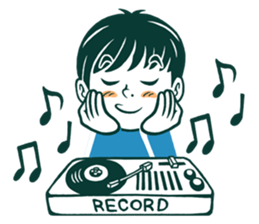 "Normal Boy's Life" sticker #526809