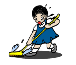 Pimkwan - Happy girl sticker #527018