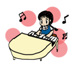 Pimkwan - Happy girl sticker #527030