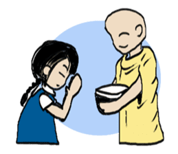 Pimkwan - Happy girl sticker #527032