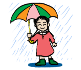 Pimkwan - Happy girl sticker #527039