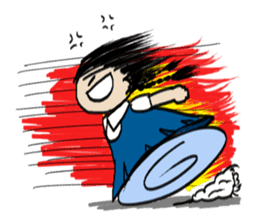 Pimkwan - Happy girl sticker #527042