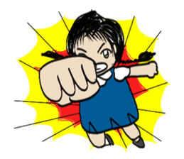 Pimkwan - Happy girl sticker #527045