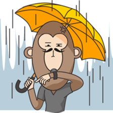 Riffraff Monkey sticker #527050