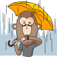 Riffraff Monkey sticker #527050