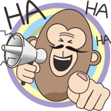 Riffraff Monkey sticker #527061