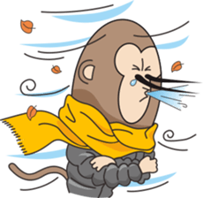 Riffraff Monkey sticker #527065