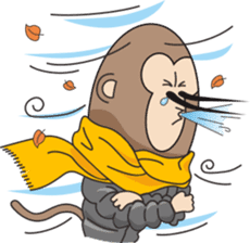 Riffraff Monkey sticker #527065