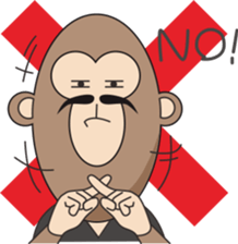 Riffraff Monkey sticker #527072