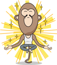 Riffraff Monkey sticker #527074