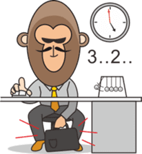 Riffraff Monkey sticker #527079