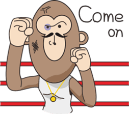 Riffraff Monkey sticker #527084