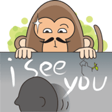 Riffraff Monkey sticker #527085