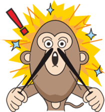 Riffraff Monkey sticker #527087