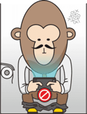 Riffraff Monkey sticker #527088
