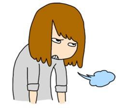 Haratatsu high school students sticker #527143