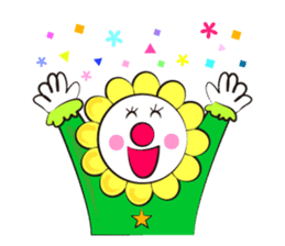 Clown & enjoyable friends sticker #527278