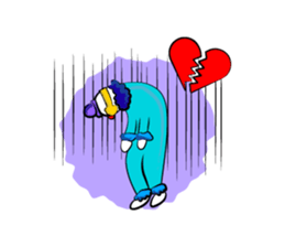 Clown & enjoyable friends sticker #527281