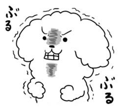 Poodle*coco sticker #527556